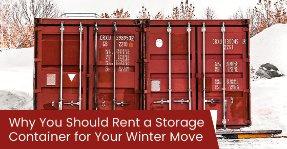 Why You Should Rent a Storage Container for Your Winter Move